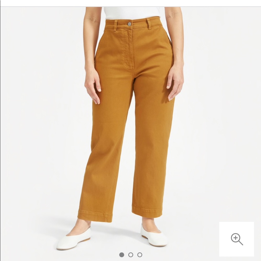 NWT Everlane Straight Leg Crop